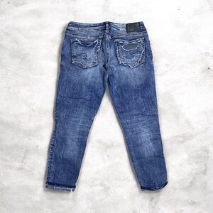 Silver Distressed Crops